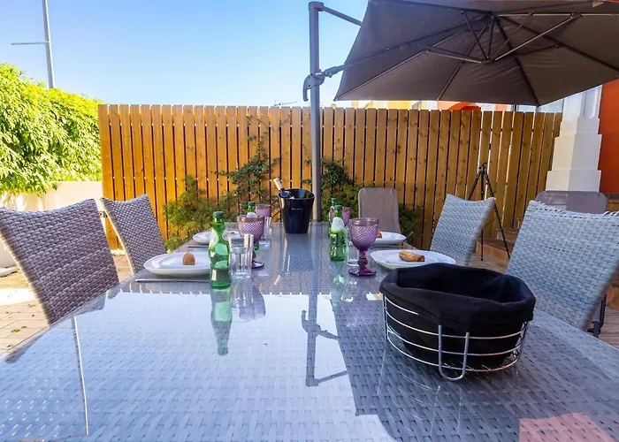 Rose House - Lux Tavira With Swimming Pool At Homesbyfc Nyaraló Luz de Tavira